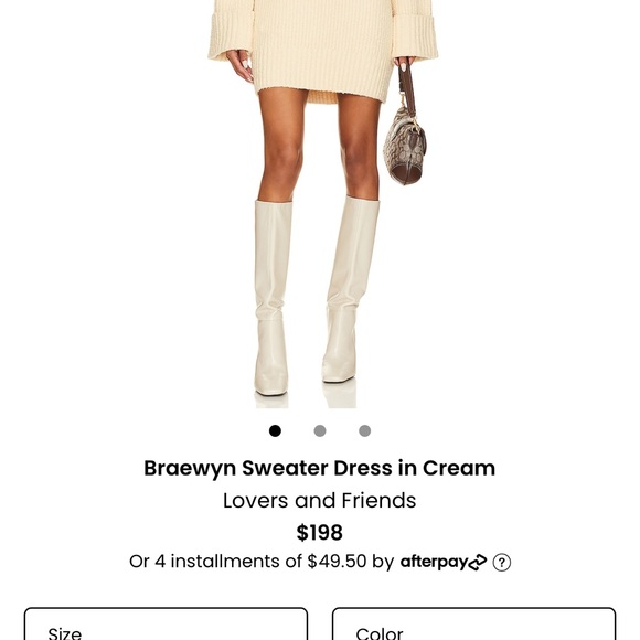 Lovers and Friends Braewyn Sweater Dress - Picture 6 of 6